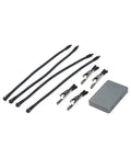 Four Arm Soldering Helper With Flexible 260mm Arms And Heat Resistant Silicone Clamps, A Secure PCB Holder For Precision Electronics, Reaching Tough Joints, Ideal Soldering Aid For DIY Projects And Pro Shops, with arms and clips laid out