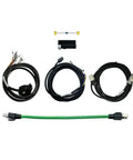 Cables and resistors from the 110V Servo Motor Kit With 17 Bit Absolute Encoder And T3DL V30A Driver For Beefy Torque CNC Robotics Plug N Play