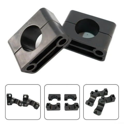 Golf Cart Brake Block Mounting Kit With Pads And Pedal Pads Replacement Post 1980 For Gas And Electric Models 1981 And Later Built To Last Easy Install Ready To Roll, black mounting blocks displayed