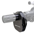 Pro Grade Filter Wheel Gear For Astrophotography With Five Metal Filters attached to telescope for night sky imaging