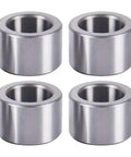 Built Tough Chrome Steel Sleeve Bearing For Electric Motor Wheel Repair, Heavy Duty Oilless Bushing 12mm bore set of four.