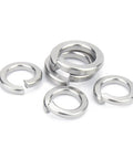 Heavy Duty Stainless Steel Split Lock Washer Set For Nuts Bolts And Screws A2 304 Gasket Anti Loosening, Vibration Proof, Easy Install