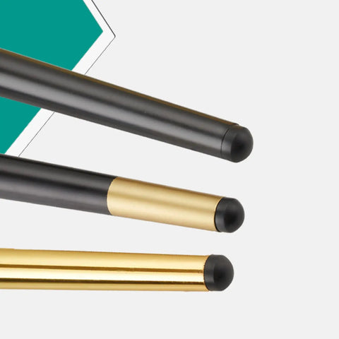 Close-up of Heavy Duty Iron Furniture Caster Legs With Ball Bearing Wheels in black and gold finish, designed to raise couches and beds.