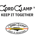 Logo for Three Pack Universal Cord Clamp Extension Cord Safety Connector Cover featuring 'Keep It Together' slogan.