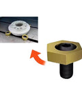 Heavy Duty CNC Eccentric Clamps M4 To M16 Hexagonal Fixture Stainless Steel Workholding Anchors with Nuts