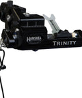 Trinity Target Micro Left Hand Archery Bow Rest Dope Cable Actuation, Fall Away, and Tension Lock with Hamskea branding