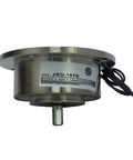 Solid Shaft Micro Magnetic Powder Brake 1 Nm Torque 0.54 Kg ZKG-10YN; stainless steel industrial brake side view