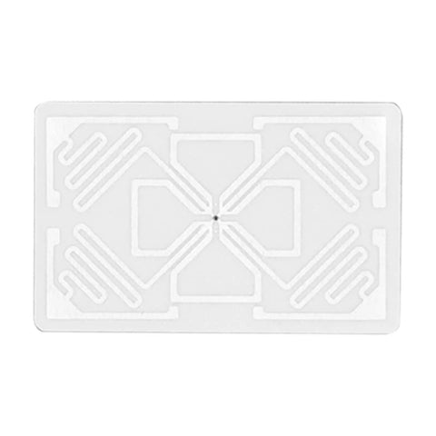 Top Tier One Hundred Pieces Uhf Rfid Tags 860 To 960 Mhz Adhesive Labels showing chip design for vehicle tracking and inventory management.