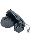 Heavy Duty Robot Vacuum Wheel Repairs Kit With Left And Right Caster Modules showing black caster wheel and motor assembly.