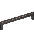 Oil Rubbed Bronze Cabinet Pull Monument Collection 5-1/16 Inch Center-To-Center, 5-7/16 Inch Overall Length, for cabinets and furniture