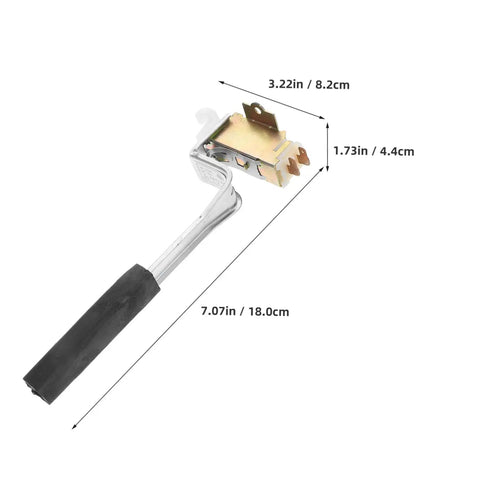 Rock Solid Automatic Door Control Locking Mechanism Fits Dryer Covers Heavy Duty Self Locking Switch No Sweat Universal Washer Safety Latch Top Shelf Everyday Use