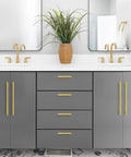 Gold Cabinet Handles Set 25 Pack 10 Inch Hole Center Stainless Steel Drawer Pulls For Cabinets Kitchen Hardware Modern Design