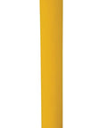 Hecka Sturdy Low Density Polyethylene Bollard Post Cover Slides On With Zero Sweat Shields Concrete Posts Indoors Or Out 52 By 5 Inches Bright Yellow Warehouse Floor Delineator vertical view of bright yellow polyethylene bollard post cover.