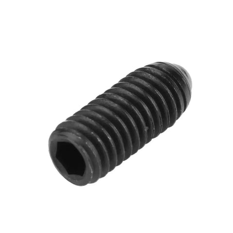 High Quality Ten Piece Set Of Carbon Steel Ball Plungers Featuring Spring Loaded Hex Drive For Bulletproof Clamping And Easy As Pie Setup On Shop Gear Now - black hex drive plunge screw.