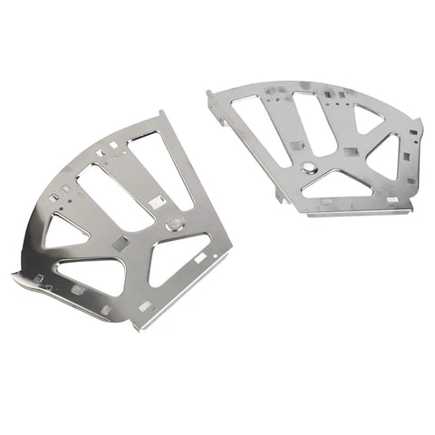 Stainless Steel Shoes Cabinet Hinges For Durable Replacement Fittings On Shoe Racks With Anti Rust Design 2 Pieces