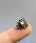 Ultra Lite Electromagnetic Actuator Kit For RC Ornithopter Planes Dope Micro Servo Module With 0.28g Weight, on fingertip