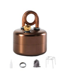 Backpacking Mini Alcohol Stove With Windproof Leak Proof Rubber Grip Ultra Compact Camp Gear and accessories
