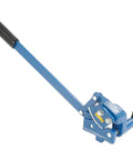 Beast Manual Drum Deheader With Plastic Hand Grip For Steel Drums 20.68 Inch Length Hardened Blade Durable Industrial Tool For Quick Drum Head Removal, blue