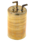 Premium Heavy Duty All Alloy Brass Oil Cane with two nozzles, 85 x 115 mm, perfect for precision welding and metal fabrication.