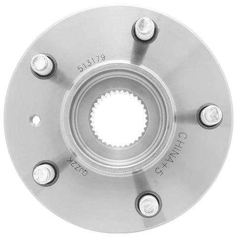 2-Pack Front Wheel Hub Bearing Assembly, Compatible with 4-Wheel ABS Models for Buick, Cadillac, Chevrolet, top view