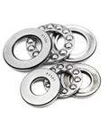2 Pack 51101 Thrust Ball Bearings For Plane Axial Use Chrome Steel AISI 52100 With Brass Cage and precision design