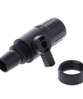 Quick Release Push To Connect Water Pipe Kit For 12Mm And 16Mm Hoses Fits Aquarium Filter Tanks And Fish Tank Inlet Outlet With Control Valves black plastic valve connector and threaded nut for aquarium hose setup