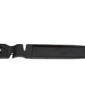 4 In 1 Blade Sharpener With Glass Cutter, Quick Easy Edge Polishing For Axes Hoes Scythes And More, Sturdy Portable Tool Black Handle