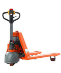 Upgrade Your Electric Pallet Truck With This Knock-Out Orange PU Carrier Drive Wheel For T-1034 CBD15 Models on pallet jack, 8.27in size.