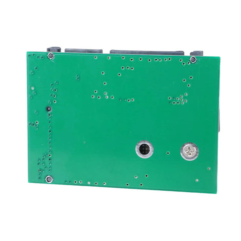 64GB Half Slim SSD Internal Solid State Drive for Laptop and Desktop Replacement Upgrade with Quick Boot Times, Faster App Launch, Low Power Consumption, And Quiet, Reliable Performance, rear view of green PCB