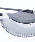 Premium Miter Saw Blade Guard And Safety Shield Straight Up Solid Replacement For R4210 Saw Hella Sturdy quick-snap install view.