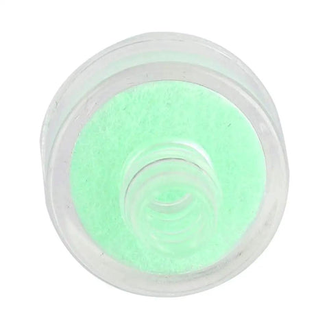 Aurikall 10 Pack Three Layer Transparent ABS Computer Water Cooling Filter showing three layer filtration and 7mm diameter.