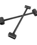 Double Head Steel Door Hinge Adjustment Wrench For Fire, Cleanroom And Security Doors, Easy Grip Bender Tool, Heavy Duty Steel Construction