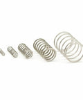 20 Piece Stainless Steel Compression Springs Kit With 0.5mm Wire Diameter And 5mm Outer Diameter 5 To 50mm Lengths displayed