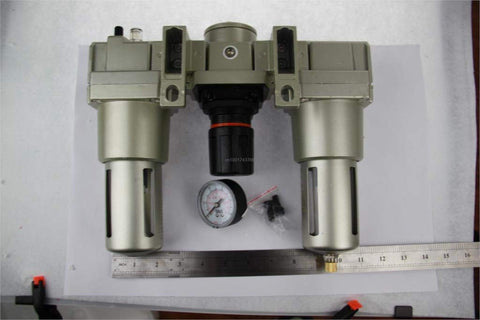 Three Quarter Inch Air Filter Regulator Lubricator All In One FRL Combo For AC5000 Series Modular SMC Type PNEMATIC SNS AF5000 AR5000 AL5000 Set