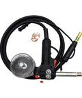 Pro Grade 3M Aluminum Spool Gun For Miller Welders Millermatic 140 141 211 Spoolmate 100 Non OEM with cable and nozzles