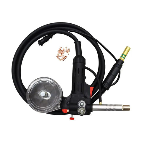 Pro Grade 3M Aluminum Spool Gun For Miller Welders Millermatic 140 141 211 Spoolmate 100 Non OEM with cable and nozzles