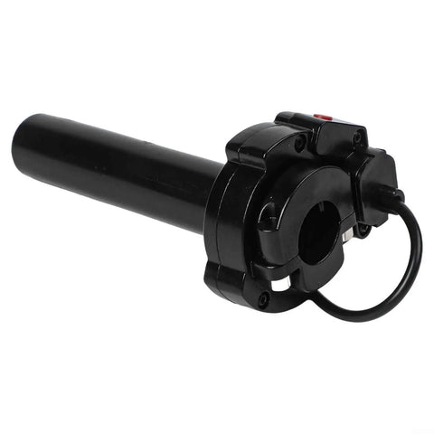 Top Tier Throttle Handlebar Made For Talaria Sting X3 MX3 MX4 Electric Dirt Bikes Heavy Duty Aluminum Alloy Upgrade That Fits Perfectly And Rides Smooth Without Any Extra Mods Needed, black throttle grip with cable
