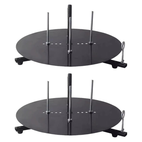 Straight Up Heavy Duty Wire Dispenser Rack And Portable Cable Management Tray Featuring Smooth Rotating Metal Build.