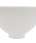 10 Inch White Opal Glass Reflector Shade With Waffle Pattern Glass For Floor Lamps And Mogul Sockets, IES Style Lip Fitter 2 7/8 Inch