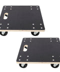 Heavy Duty Furniture Moving Dollies 15 Inch Plywood Roller With Swivel Wheels Up To 1320 Lbs Capacity, non-slip surface and handles.