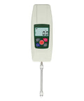 Pro Grade Digital Force Gauge Push Pull Tester Dynamometer For Tension And Pressure, 2N Range, 0.2kg, 0.45lb, Portable Handy Meter For Electronics, Auto Parts, Industrial Testing Gear, front view with probe