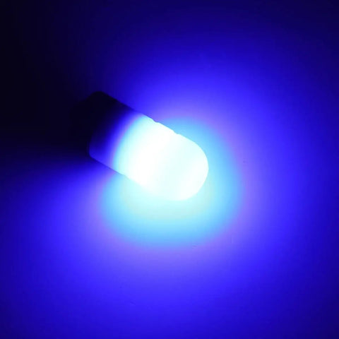 Two Color Scuba Dive Signal Light Four Modes Blue And Red Constant And Flashing Mini Tank Marker Light For Night Dives And 200M Underwater Visibility Waterproof IPX8 Easy Color Switch During Dives, blue light glowing