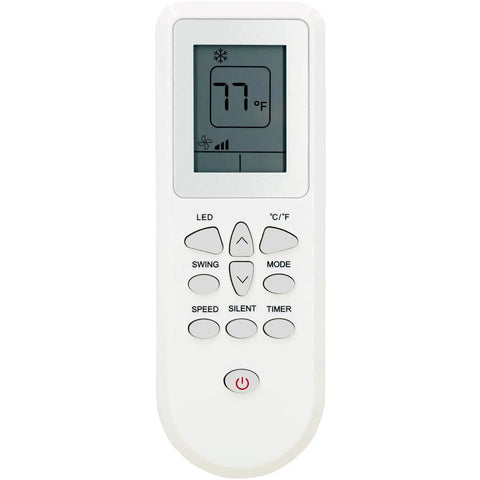 Replacement Remote Control For Portable Air Conditioner With Wall Mount Bracket Fits Select Ac Models Boasts Crisp Digital Panels And Simple Push Buttons To Keep Your Home Slick And Frosty With Zero Drama During The Peak Heat Wave