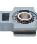 Two Pack Mounted Unit Bearing Take Up Assembly With Cast Iron Housing T205 And UC20516 Insert Bearing 1 Inch Shaft Bore Roughly Half Inch Slot