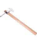 Stainless Steel Garden Pickaxe Tool For Digging And Soil Cultivation, wooden handle, heavy duty handheld mattock for planting