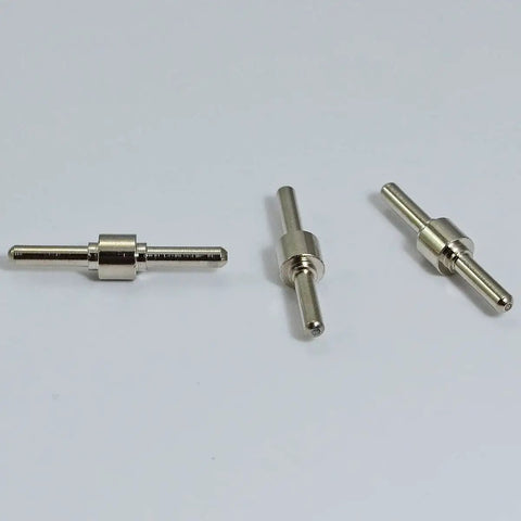 Pro Grade Plasma Torch Consumables Kit For PT-31 LG-40 JG-40 WSD-40 nickel plated electrodes, 3 shown on white background.