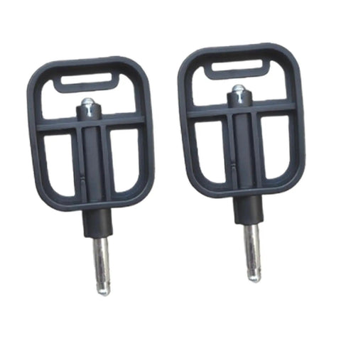 Two Pack Kids Tricycle Pedals Set Nonslip Foot Pedals Replacement For Toddlers And Kids Durable PP Material Easy Install No Tools Needed Fits Baby Trikes And Kids Trikes
