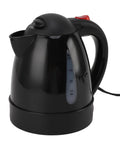 12V Car Water Heater Portable Electric Kettle With Auto Shut Off Safety Overheat Protection, black plastic, 1000ml size.
