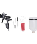 HVLP Air Paint Sprayer With 600ml Cup And 1.3mm Nozzle delivers components for pro-grade performance and easy cleaning.