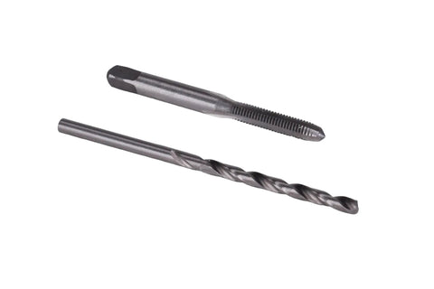 Badass Metric Tap And Drill Set For Precise Thread Cutting High Carbon Steel Plug Tap With Matching Bit Killer Combo Pack for aluminum work.